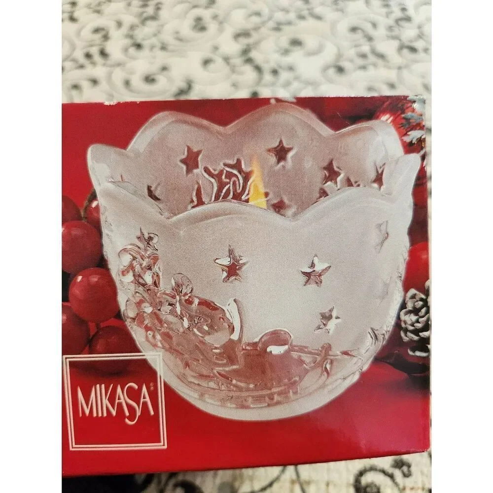 Mikasa Silent Night  Candle Holder
